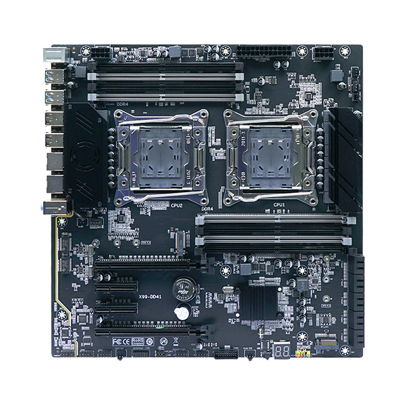 X99-DD41 C612 LGA2011-3 Dual CPU Motherboard