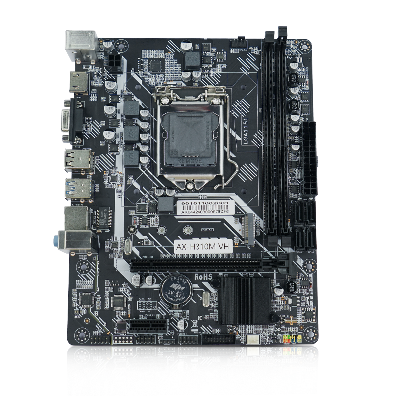 AB-H310M-VH-V1.0 Intel i3 / i5 / i7 / E3 LGA1151 pins H310 Desktop Motherboard  