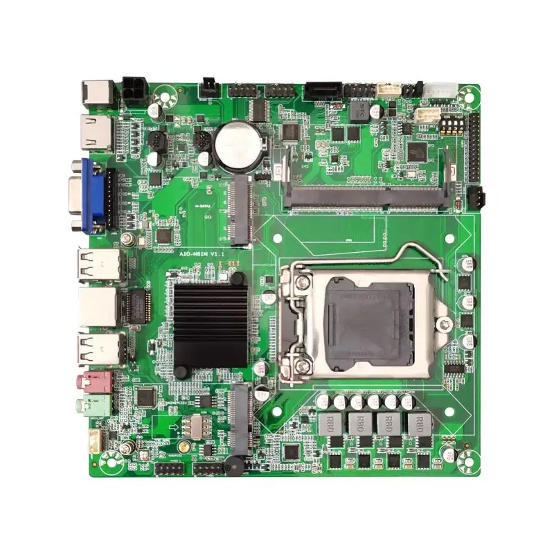 AIO-H61M-V1.1  ALL-IN-ONE PC Motherboard Intel 2gen/3gen Celeron、Pentium、I3、I5、I7 Series Processor