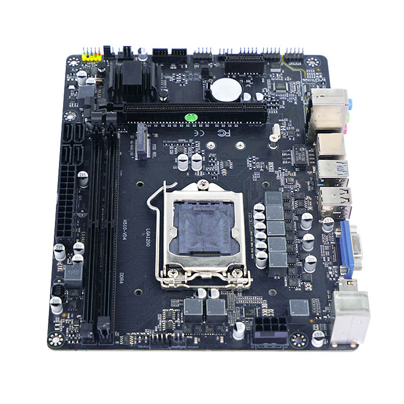 H510-VD4-V2.0 desktop motherboard Support Intel 10th/11th generation Celeron, Pentium, I3, I5, I7 series processors