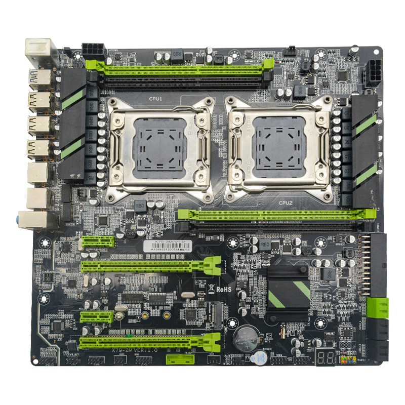 X79-2M-V1.0 destop gaming motherboard Dual Intel Xeon E5 LGA2011-0 series processors